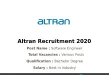 Altran Recruitment 2020