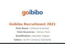 Goibibo Recruitment 2021