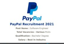 PayPal Recruitment 2021