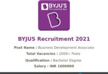 BYJUS-Recruitment-2021-logo