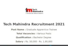 Tech Mahindra Recruitment 2021
