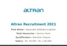 Altran Recruitment 2021