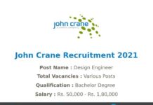 John Crane Recruitment 2021