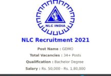 NLC Recruitment 2021