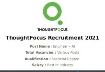 ThoughtFocus Recruitment 2021