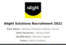 Alight Solutions Recruitment 2021