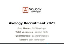 Avology Recruitment 2021