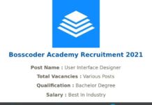 Bosscoder Academy Recruitment 2021