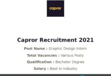 Capror Recruitment 2021