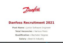 Danfoss Recruitment 2021
