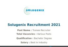 Solugenix Recruitment 2021