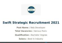 Swift Strategic Recruitment 2021