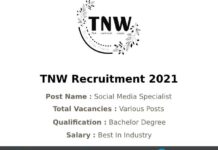 TNW Recruitment 2021