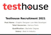Testhouse Recruitment 2021