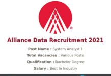 Alliance Data Recruitment 2021