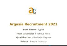 Argasia Recruitment 2021