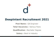 DeepIntent Recruitment 2021