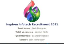 Inspiren Infotech Recruitment 2021