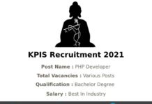 KPIS Recruitment 2021