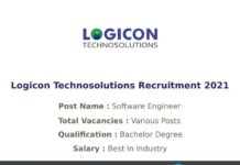 Logicon Technosolutions Recruitment 2021