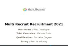 Multi Recruit Recruitment 2021