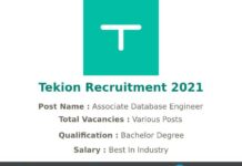 Tekion Recruitment 2021
