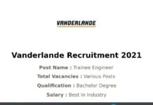 Vanderlande Recruitment 2021
