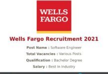 Wells Fargo Recruitment 2021