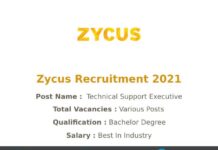 Zycus Recruitment 2021