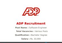 ADP Recruitment 2021