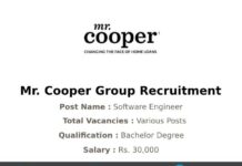 Mr. Cooper Group Recruitment 2021