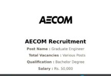 AECOM Recruitment 2021