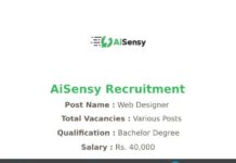 AiSensy Recruitment 2021