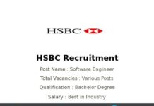 HSBC Recruitment 2022