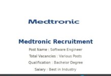 Medtronic Recruitment 2022