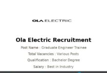 Ola Electric Recruitment 2022