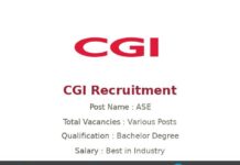 CGI Recruitment 2022