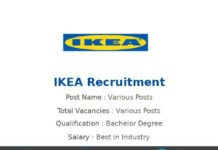 IKEA Recruitment 2025 | Various People Services Team Leader (AUS Process) Jobs